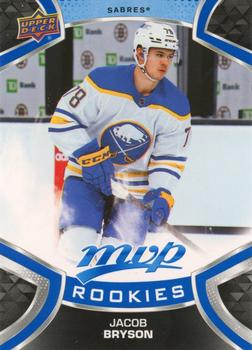 #224 Jacob Bryson - Buffalo Sabres - 2021-22 Upper Deck MVP - Blue Hockey