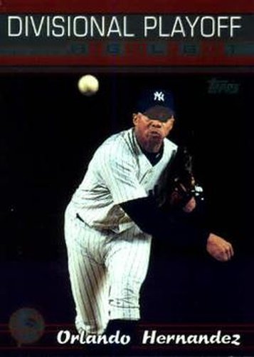 #224 Orlando Hernandez - New York Yankees - 2000 Topps Baseball