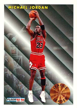 #224 Michael Jordan - Chicago Bulls - 1993-94 Fleer Basketball