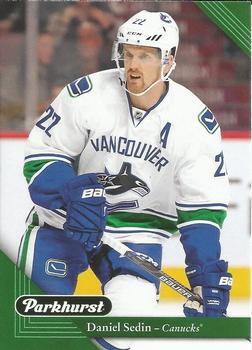 #225 Daniel Sedin - Vancouver Canucks - 2017-18 Parkhurst Hockey