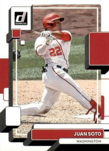 #225 Juan Soto - Washington Nationals - 2022 Donruss Baseball