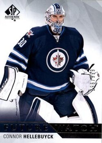 #225 Connor Hellebuyck - Winnipeg Jets - 2015-16 SP Authentic Hockey