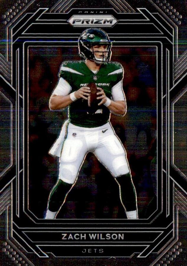 #225 Zach Wilson - New York Jets - 2022 Panini Prizm Football