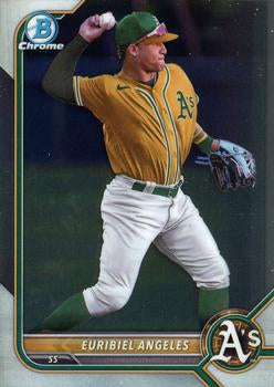 #BCP-225 Euribiel Angeles - Oakland Athletics - 2022 Bowman - Chrome Prospects Baseball
