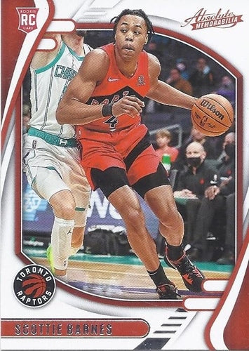 #225 Scottie Barnes - Toronto Raptors - 2021-22 Panini Chronicles Basketball