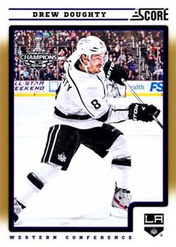 #225 Drew Doughty - Los Angeles Kings - 2012-13 Score - Gold Rush Hockey