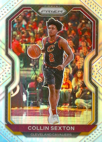#225 Collin Sexton - Cleveland Cavaliers - 2020-21 Panini Prizm - Silver Prizms Basketball