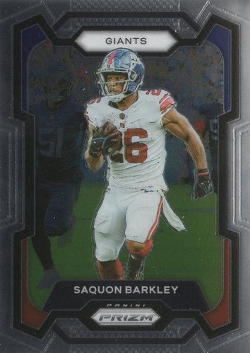 #225 Saquon Barkley - New York Giants - 2023 Panini Prizm Football