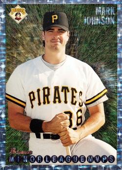 #225 Mark Johnson - Pittsburgh Pirates - 1995 Bowman Baseball