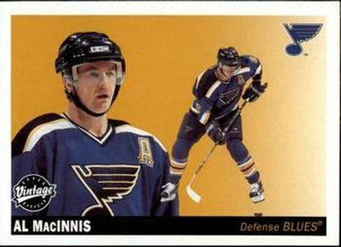 #225 Al MacInnis - St. Louis Blues - 2002-03 Upper Deck Vintage Hockey