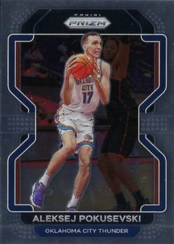 #225 Aleksej Pokusevski - Oklahoma City Thunder - 2021-22 Panini Prizm Basketball