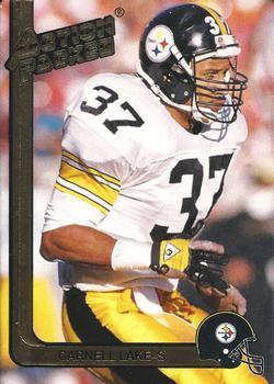 #225 Carnell Lake - Pittsburgh Steelers - 1991 Action Packed Football
