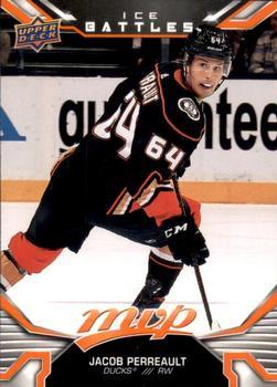 #225 Jacob Perreault - Anaheim Ducks - 2022-23 Upper Deck MVP - Ice Battles Hockey