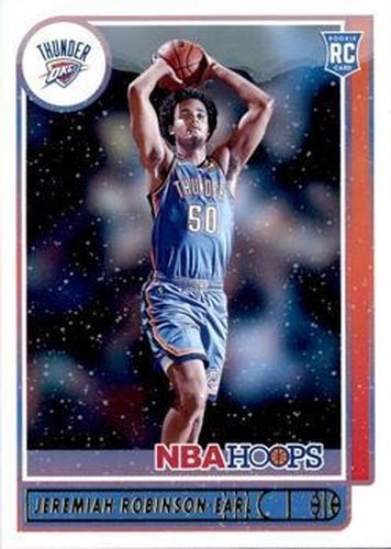 #225 Jeremiah Robinson-Earl - Oklahoma City Thunder - 2021-22 Hoops Winter Basketball
