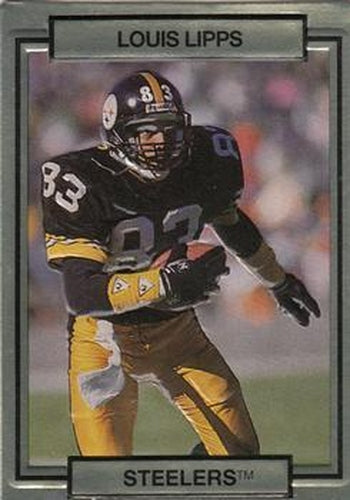 #225 Louis Lipps - Pittsburgh Steelers - 1990 Action Packed Football
