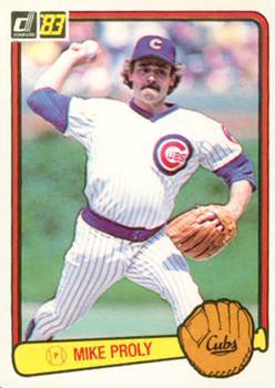 #225 Mike Proly - Chicago Cubs - 1983 Donruss Baseball