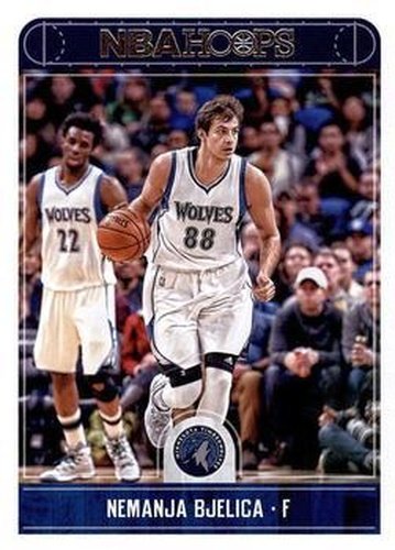 #225 Nemanja Bjelica - Minnesota Timberwolves - 2017-18 Hoops Basketball