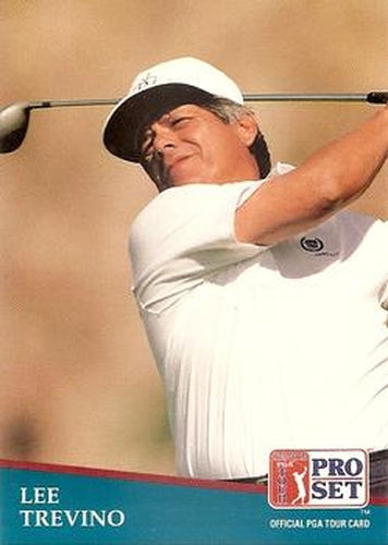 #225 Lee Trevino - 1991 Pro Set PGA Tour Golf