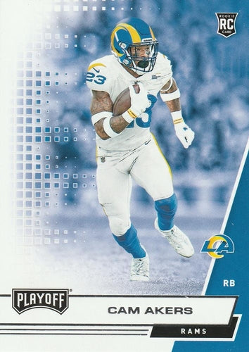 #225 Cam Akers - Los Angeles Rams - 2020 Panini Playoff Football