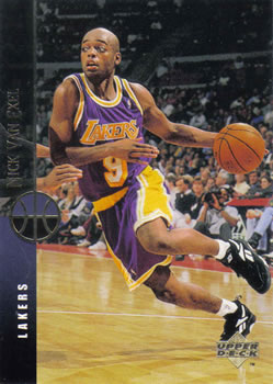 #225 Nick Van Exel - Los Angeles Lakers - 1994-95 Upper Deck Basketball
