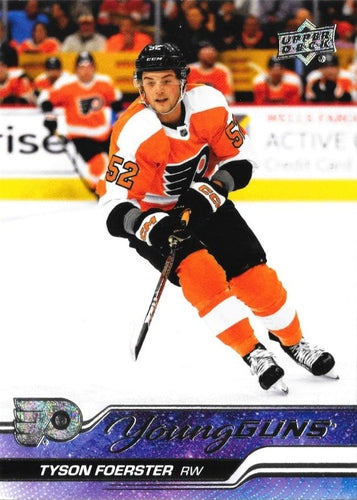 #225 Tyson Foerster - Philadelphia Flyers - 2023-24 Upper Deck Hockey