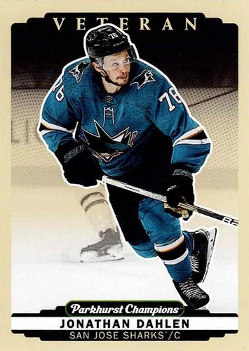 #225 Jonathan Dahlen - San Jose Sharks - 2022-23 Parkhurst Champions Hockey