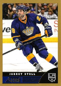 #225 Jarret Stoll - Los Angeles Kings - 2013-14 Score - Gold Hockey