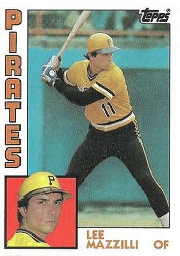 #225 Lee Mazzilli - Pittsburgh Pirates - 1984 Topps Baseball