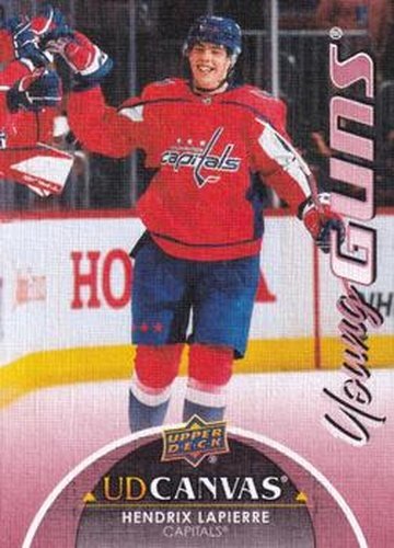 #C225 Hendrix Lapierre - Washington Capitals - 2021-22 Upper Deck - UD Canvas Hockey