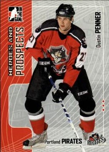 #225 Dustin Penner - Portland Pirates - 2005-06 In The Game Heroes and Prospects Hockey