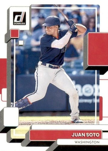 #225b Juan Soto - Washington Nationals - 2022 Donruss Baseball