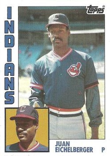 #226 Juan Eichelberger - Cleveland Indians - 1984 Topps Baseball