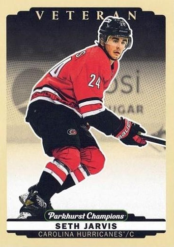 #226 Seth Jarvis - Carolina Hurricanes - 2022-23 Parkhurst Champions Hockey
