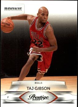 #226 Taj Gibson - Chicago Bulls - 2009-10 Panini Prestige Basketball