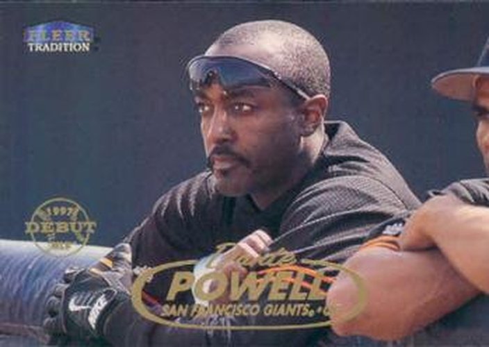 #226 Dante Powell - San Francisco Giants - 1998 Fleer Tradition Baseball