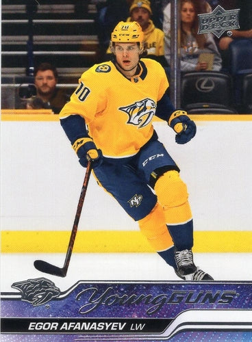 #226 Egor Afanasyev - Nashville Predators - 2023-24 Upper Deck Hockey