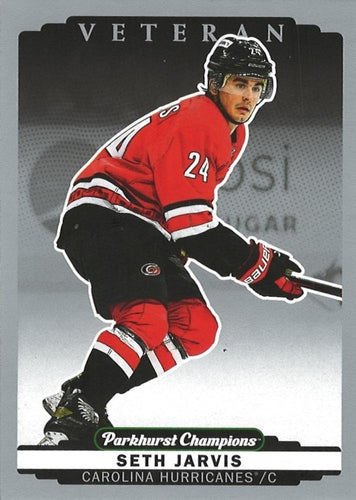 #226 Seth Jarvis - Carolina Hurricanes - 2022-23 Parkhurst Champions - Silver Hockey