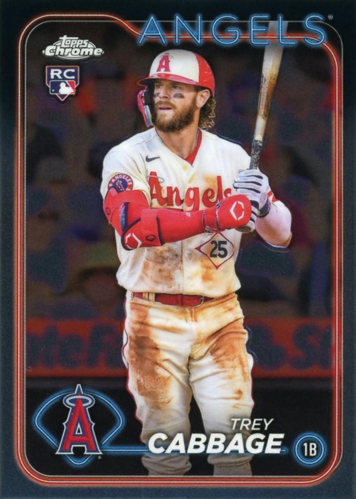 #226 Trey Cabbage - Los Angeles Angels - 2024 Topps Chrome Baseball