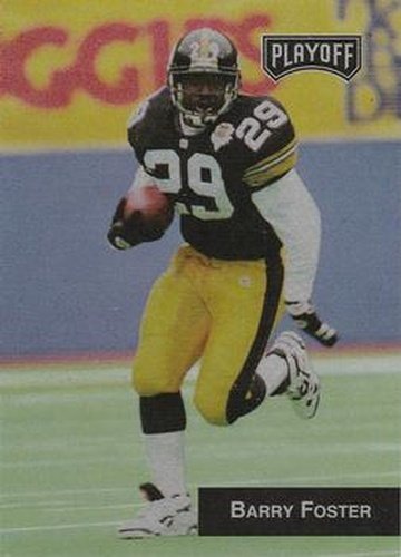 #226 Barry Foster - Pittsburgh Steelers - 1993 Playoff Football