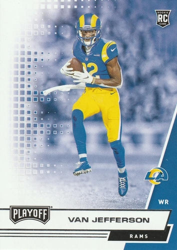 #226 Van Jefferson - Los Angeles Rams - 2020 Panini Playoff Football