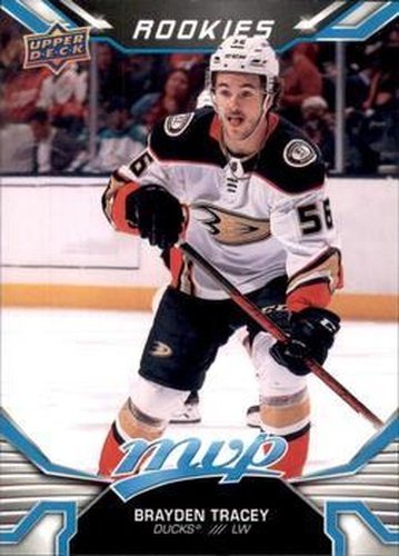 #226 Brayden Tracey - Anaheim Ducks - 2022-23 Upper Deck MVP Hockey