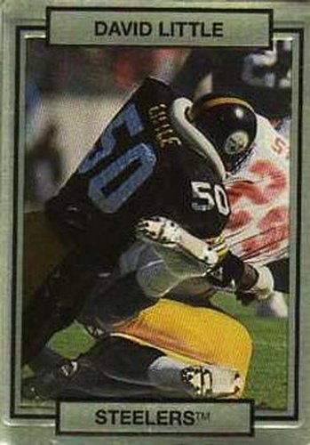 #226 David Little - Pittsburgh Steelers - 1990 Action Packed Football