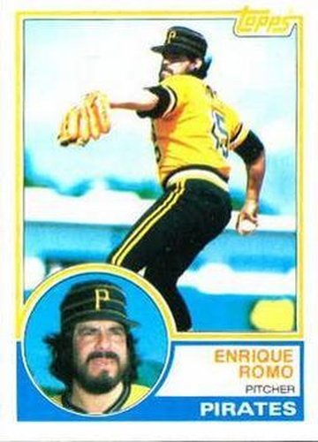 #226 Enrique Romo - Pittsburgh Pirates - 1983 Topps Baseball