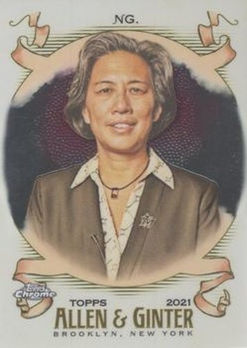 #226 Kim Ng - Miami Marlins - 2021 Topps Allen & Ginter Chrome Baseball