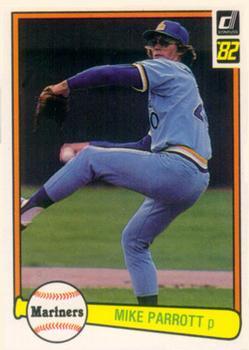 #226 Mike Parrott - Seattle Mariners - 1982 Donruss Baseball