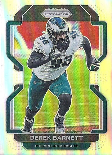 #226 Derek Barnett - Philadelphia Eagles - 2021 Panini Prizm - Silver Football