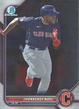 #BCP-226 Jhonkensy Noel - Cleveland Guardians - 2022 Bowman - Chrome Prospects Baseball