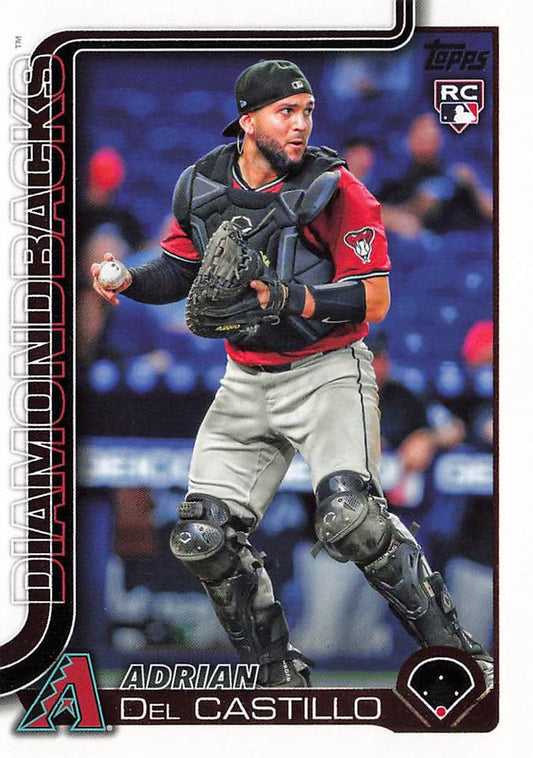 #226 Adrian Del Castillo - Arizona Diamondbacks - 2025 Topps Baseball