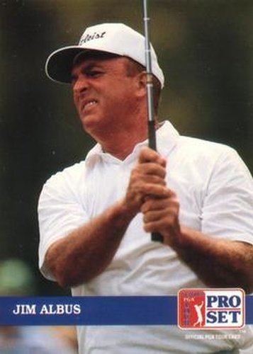 #226 Jim Albus - 1992 Pro Set PGA Tour Golf