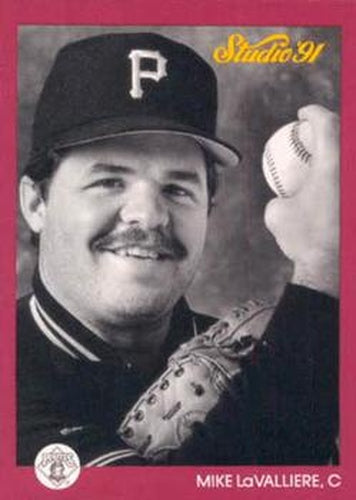 #226 Mike LaValliere - Pittsburgh Pirates - 1991 Studio Baseball